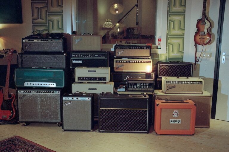 De ampmuur, Fender, Vox, Orange