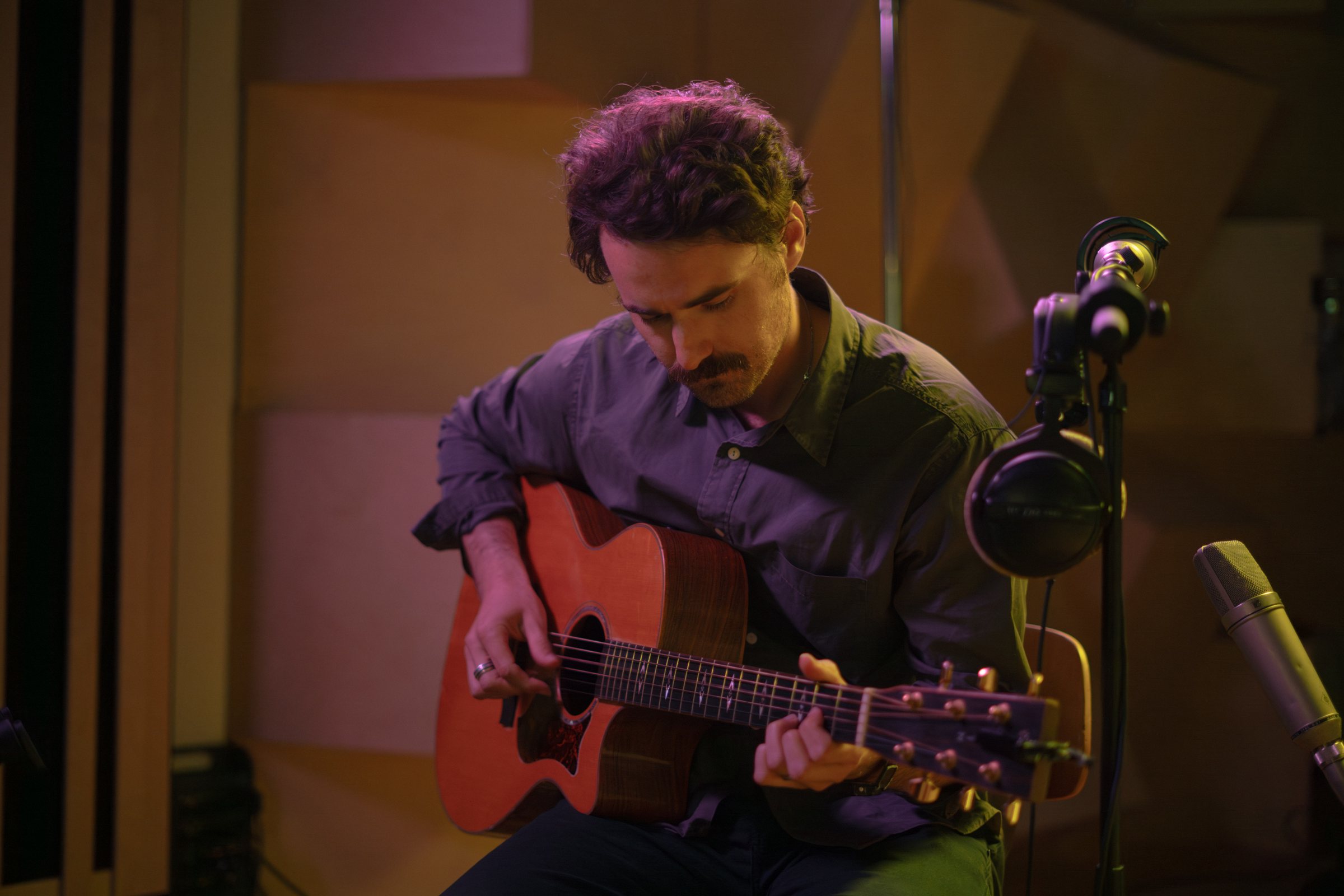Gregory Ackerman at Moon Music Studios