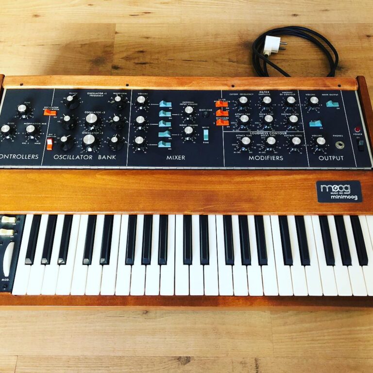 Minimoog Model D, 24 maart 2018