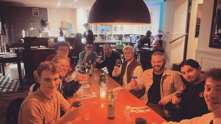 Kerstuitje met het team, 20 december 2024