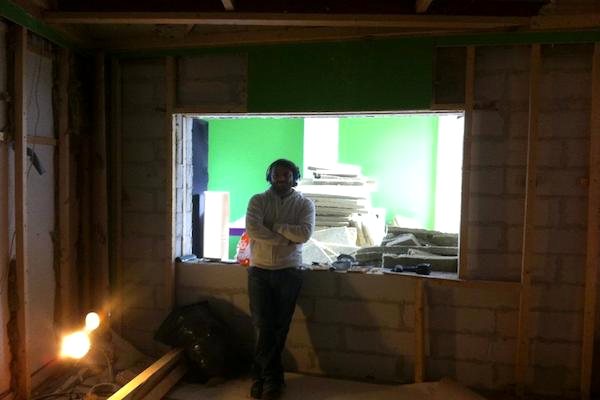 Building The Moon Music Studio, 29 augustus 2014