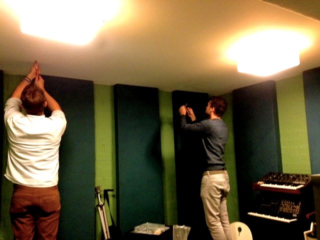Stagiaires aan het werk ;), 30 oktober 2015
