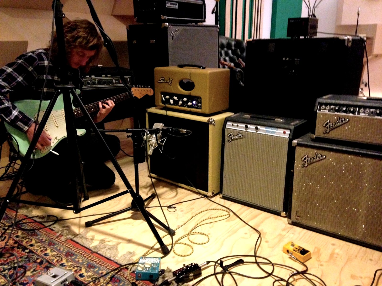Convoy - Recording Guitar, 18 december 2015