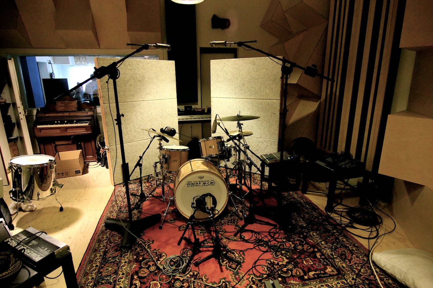 Testing Zebra Drums, 18 januari 2016