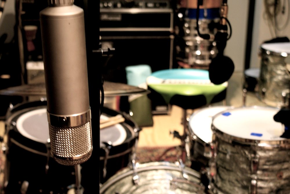 Orgel Vreten - Recording drums, 21 november 2014