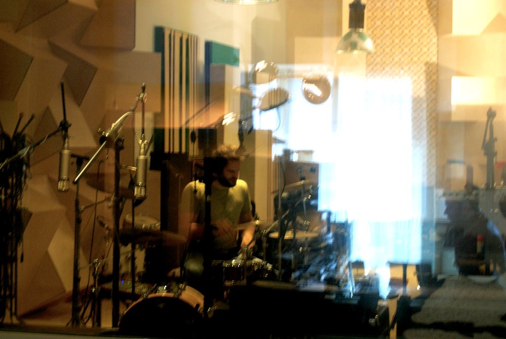 Sonny Wilson - Recording drums, 4 maart 2015
