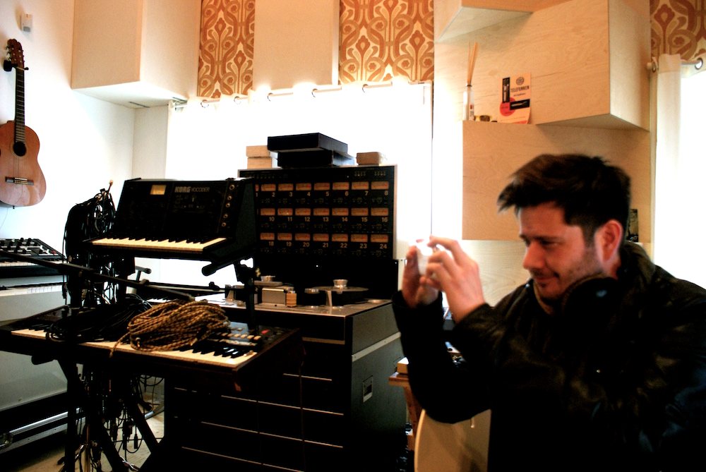 Sonny Wilson - Recording drums, 4 maart 2015