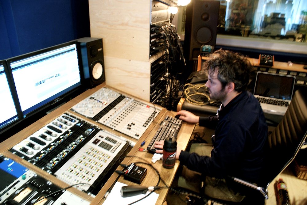 Sonny Wilson - Recording drums, 4 maart 2015