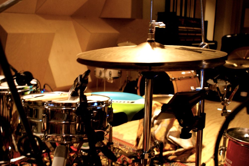Sonny Wilson - Recording drums, 4 maart 2015