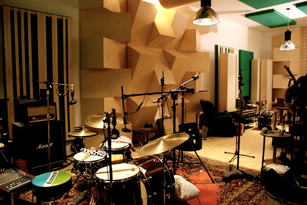 Stef Classens - Recording drums, 28 januari 2015
