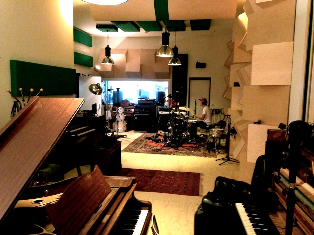Stef Classens - Recording drums, 17 juni 2015