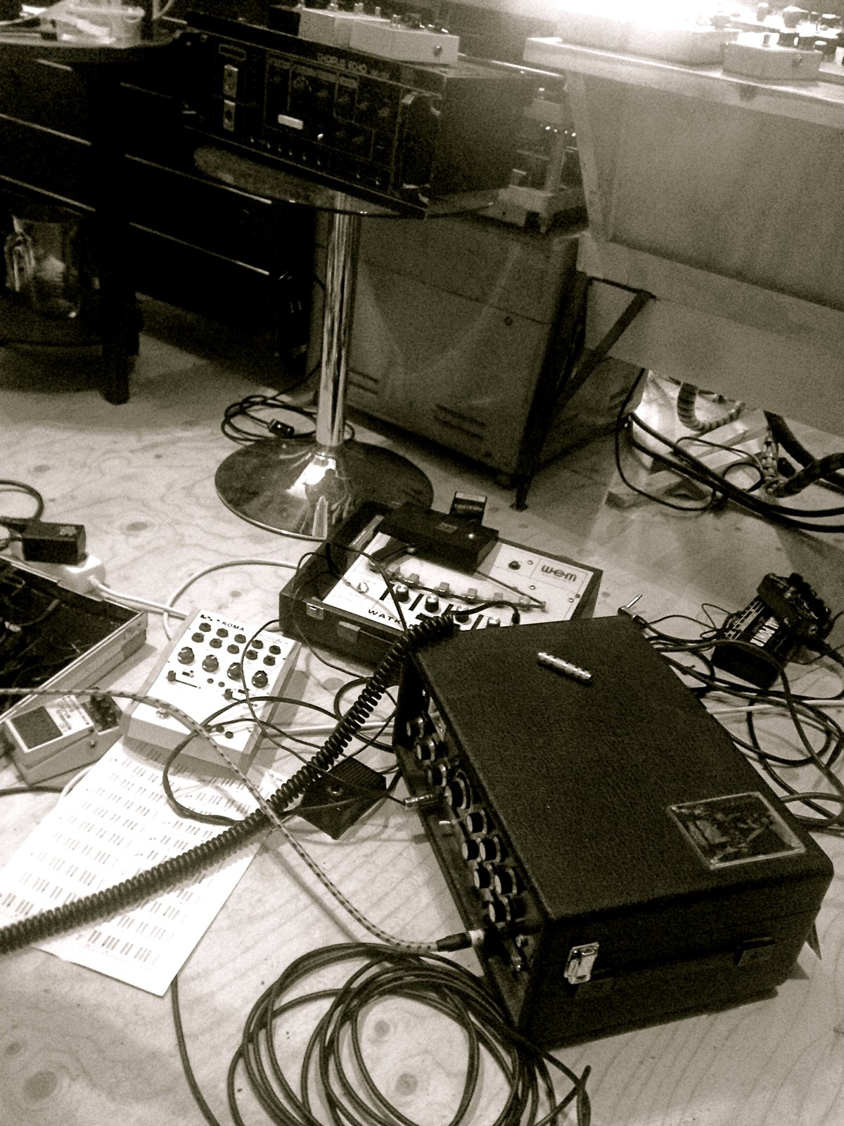 Stef Classens - Recording guitar, 4 februari 2015