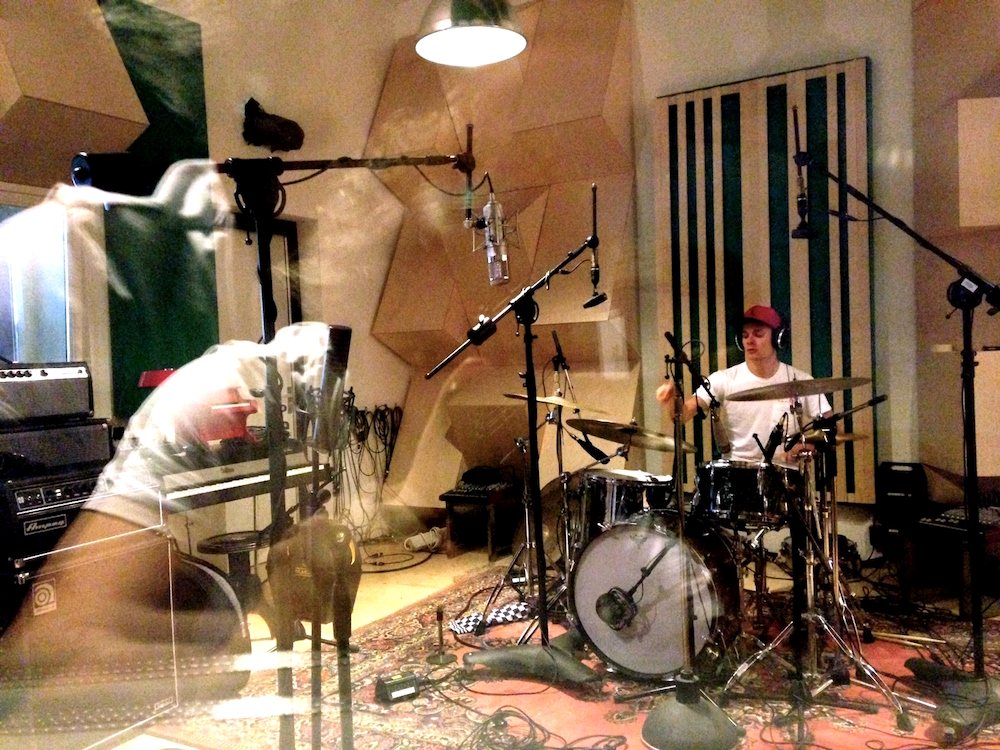 Stef Classens - Recording drums, 17 juni 2015